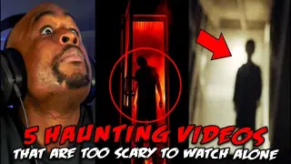 5 Haunting Videos That Are TOO Scary To Watch ALONE REACTION!