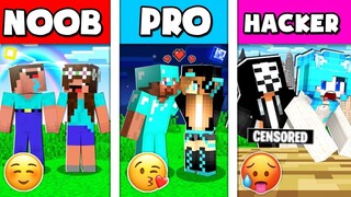 Minecraft Battle: NOOB vs PRO vs HACKER: LOVE STORY Minecraft Animation