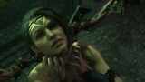 Resident Evil 3 Wonder Woman is hugged by a bug