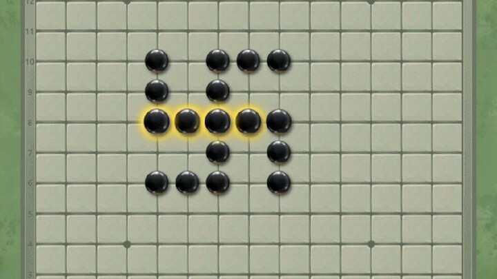 Saat kamu memasang simbol swastika dalam permainan Gomoku di Wanning