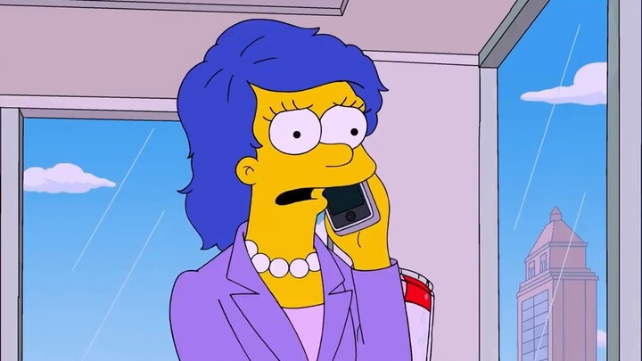 The Simpsons: A bizarre murder occurred on the street. The murderer was actually a man-eating clown 