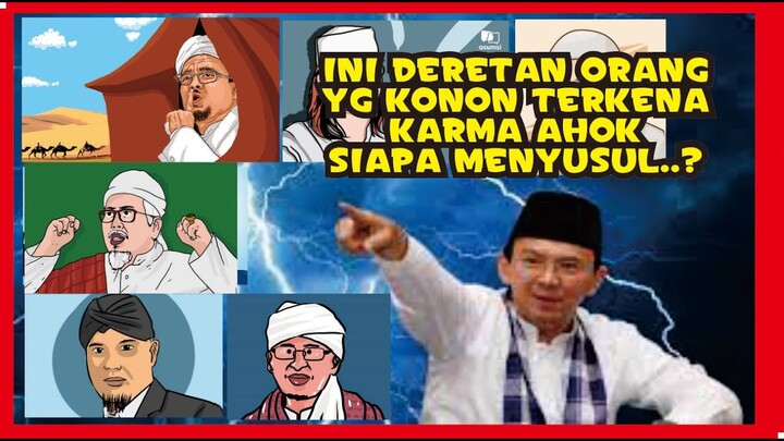 Ini Deretan Orang Yang Konon Kena Karma Ahok, Siapa Menyusul???