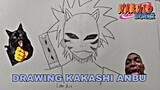 DRAWING KAKASHI NYABU ALIAS ANBU 🤓 | Drawing Anime