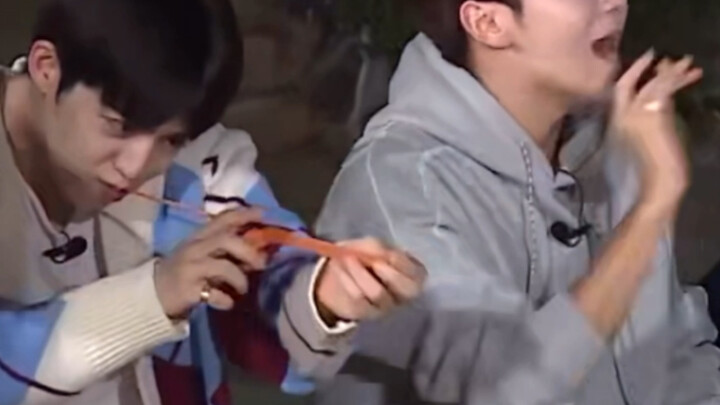 What kind of team captain eats candy like that, hahaha! It’s like I’m seeing my younger self.