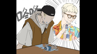 【SEVENTEEN/hozi手书】豪雨的喷水小老虎