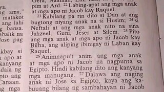 Pang Araw Araw na Talata Genesis 46:23-27