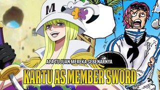 SWORD PUNYA MEMBER RAHASIA!! KARTU AS MEREKA BUKAN AOKIJI??! DIA TERNYATA TANGAN KANAN DARI GARP!!