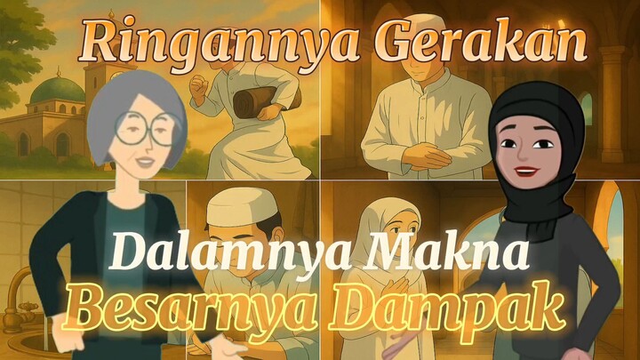 Gerakannya Sederhana, Tapi Bisa Ubah Hidup: Ini Rahasia di Balik Shalat (Ft Animated From Audio)