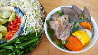 Nồi Súp Nui "Siêu Bự" • Hôm Nay Ngoại Lên Thăm Mẹ | MTQH