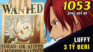 Luffy Kid Law truy nã 3 tỷ , Bò xanh hút sức mạnh [ Spoil One Piece 1052 đầy đủ ]