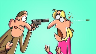 The HITMAN With Bad Eyesight | Cartoon Box 226 | by FRAME ORDER | Funny hitman cartoon