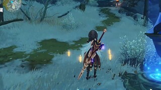 [Genshin Impact 1.2] Bijih Perak Bintang 70 dalam 8 menit! Tutorial pengasuh rute penambangan tercepat dan terlengkap Longji Snow Mountain. Bawa headphone untuk memulai perjalanan penambangan musik An