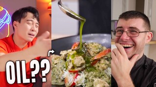 Pro Chef Reacts... To Uncle Roger NOT LIKING Nick's Authentic Green Curry!