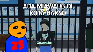 Menyelesaikan quest Miawaug di Bakso Simulator