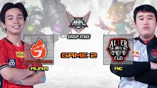YAWI LAST MATCH !! AURA vs ALTER EGO GAME 2 MPL ID SEASON 13