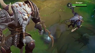 Wild Rift: New Champion Rengar (Fighter/Assassin) Gameplay