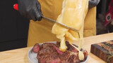 การทำอาหาร|ใช้ชีสกลบสเต็กเนื้อวัว