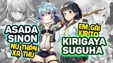 Sword Art Online: Tiêu Điểm Nhân Vật Thánh Nữ Zú Bự Kirigaya Suguha Và Asada Sinon Nữ Thần Xạ Thủ
