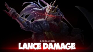 LANCE DAMAGE LAST PART