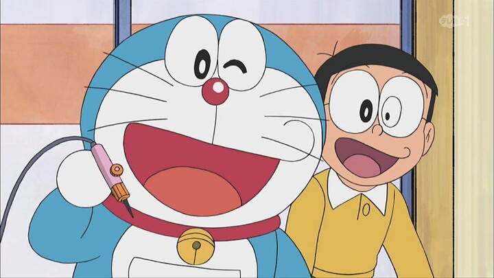 Doraemon (2005) Tập 462: Taxi khăn gói - Bộ phác họa mọi lúc mọi nơi (Lồng Tiếng)