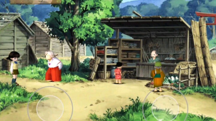 Inuyasha Secret of the Cursed Mask clip - Going Alone