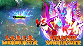 Freya Galactic Vanquisher Legendary Skin VS SABER Manhunter Skin Comparison