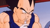 Sajikan makanannya! Acara makan tertua dalam sejarah anime! Goku berani dan Vegeta anggun
