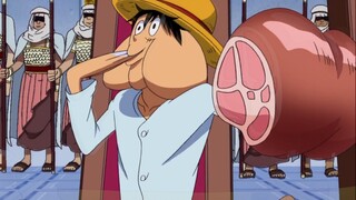 Makanan dan siaran industri makanan, aku tidak akan menontonnya tanpamu, Luffy!