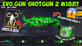 BOCORAN EVO GUN FF SHOTGUN 2 M1887 TERBARU || EMOTENYA KEREN BANGET