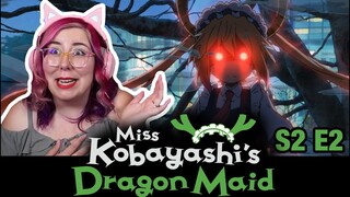 BIG P P AND FEAR?!? - Miss Kobayashi's Dragon Maid S2 E2 REACTION - Zamber Reacts