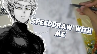 Menggambar Garou tapi ga niat🗿