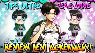 REVIEW CAPTAIN LEVI!! 🔥🔥 + TIPS ULTRA & HYPER EVOLVE (LINE Rangers Review 8☆ Levi Lvl. 140 UE/HE)