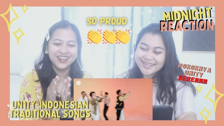 REACTION: UN1TY - Indonesian Traditional Songs Medley