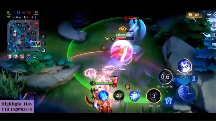 Kỹ năng cao như này thì mọi tình huống trong game đều dễ dàng #Gamehay