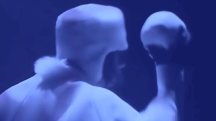 The duck neck that can dance ultramarine