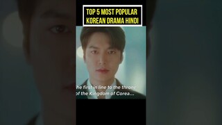Top 5 Most Popular Korean Dramas in Hindi Dubbed #kdrama #shorts #koreandrama