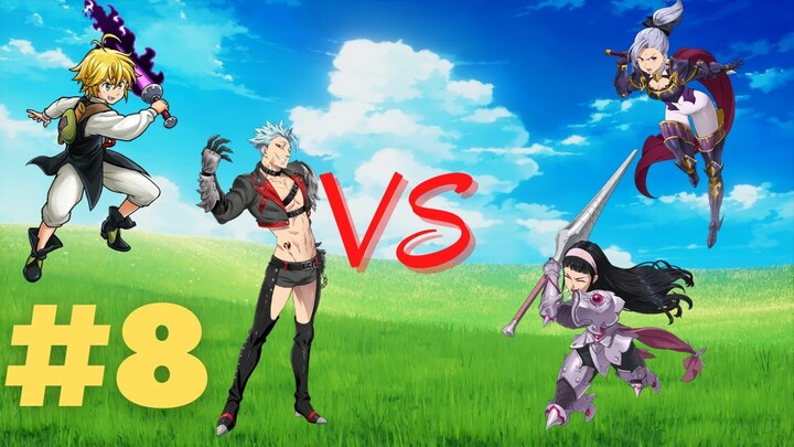 BAN & MELIODAS VS GUILA & JERICHO!!! - Seven Deadly Sins Grand Cross Indonesia #8