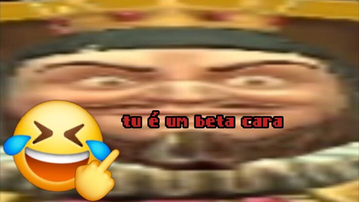 zoando na cara do rei 🤣🤣🤣🤣🤣🤣🤣🤣🤣🤣🤣🤣