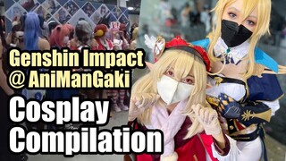 Genshin Impact at AniManGaki in Kuala Lumpur, Malaysia [Cosplay Compilation]