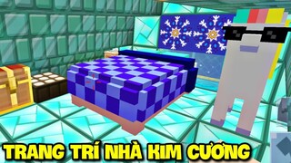 MEOWPEO THỬ THÁCH TRANG TRÍ NHÀ KIM CƯƠNG SIÊU XỊN TRONG ĐẢO SKY BLOCK MINI GAME BLOCKMAN GO - TẬP 8