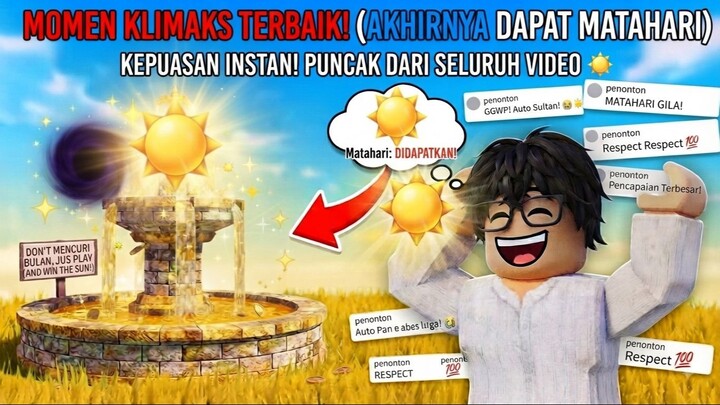 DETIK-DETIK DAPETIN MATAHARI! 100% INDEKS!