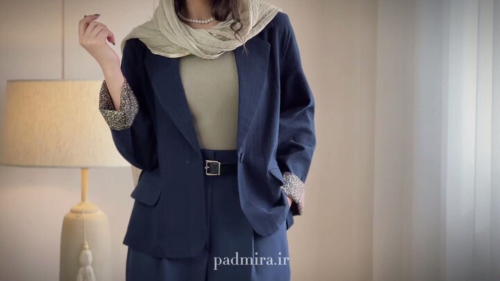 کت آستین پلنگی مهرنوش پادمیرا برای نوروز