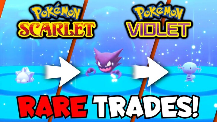 Rare Pokemon Trades in Pokemon Scarlet and Violet?!?