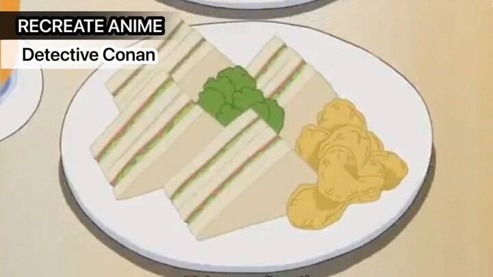 SANDWICH ALA TOORU DARI FILM DETECTIVE CONAN !