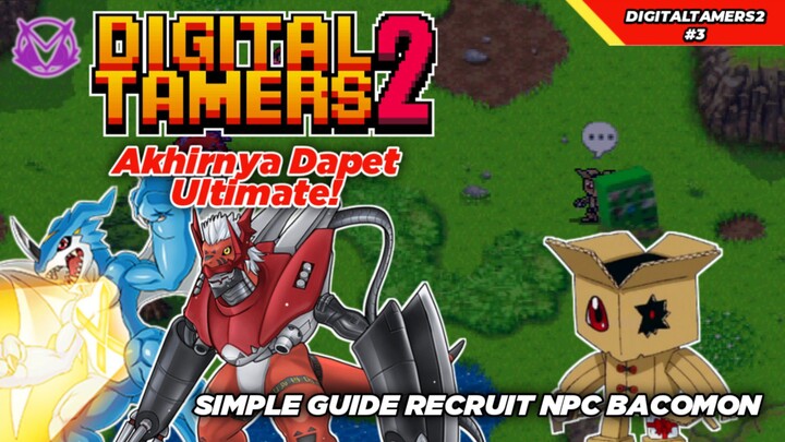 Dapet Ultimate! Bacomon Recruit Guide?! Game Digimon Android 2024 Digital Tamers 2 Gameplay #3