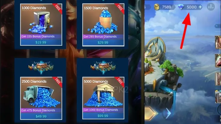 free claim diamonds in mobile legends new 2022