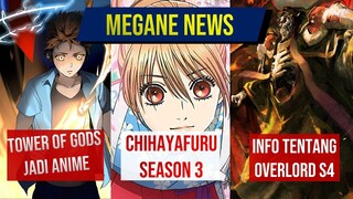 Info Terbaru Overlord Season 4 Hingga Adaptasi Anime Tower of Gods - Megane News