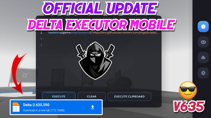 New Update: Delta Executor Mobile v635 Released | Delta Latest Version & Working - (Official)