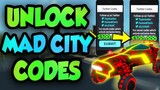 ALL NEW *9* SECRET UPDATE CODES in MAD CITY! (🌎 Mad City) Roblox 2021