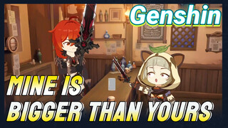 Mine is bigger than yours